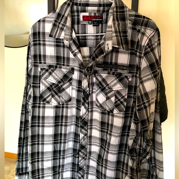 Men’s button-down country flannel - Picture 1 of 2